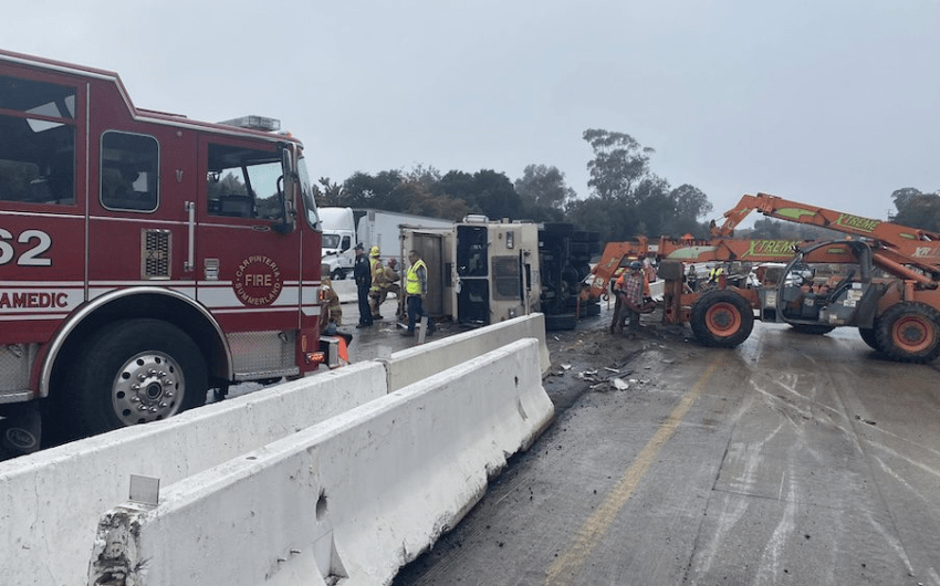 Auto-mageddon llega a la autopista 101 en el condado de Santa Bárbara